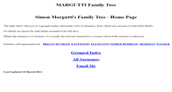 Desktop Screenshot of margutti.org.uk